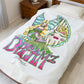 DREAMz: Velveteen Plush Blanket, Cozy Throw for Home Decor, Gift for Her, Bohemian Style, Warm Blanket for Relaxation
